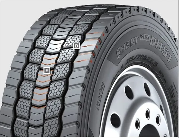 Anvelopă camion HANKOOK DH51 Regional Tracțiune 295/80 R22.5