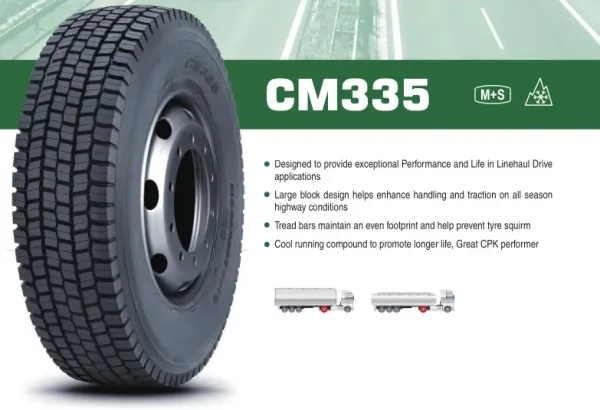 Anvelopă BISON CM335 295/60 R22.5 150/147K Vară